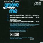 2. Fun Factory ‎– Groove Me (Darth Vader Remix), CD, Single