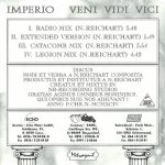 2. Imperio ‎– Veni Vidi Vici, CD, Single