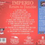 3. Imperio ‎– Return To Paradise, CD, Album