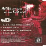 2. T»MA A.K.A. Falco ‎– Mutter, Der Mann Mit Dem Koks Ist Da. (Remixes), CD, Single