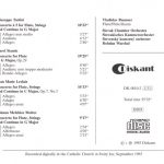 3. Slovak Chamber Orchestra, Bohdan Warchal ‎– Flute Concertos, CD, Album