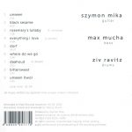 2. Szymon Mika Trio ‎– Unseen, CD, Album