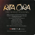 2. Rita Ora ‎– I Will Never Let You Down, CD, Single