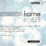2. Interactive ‎– Koma, CD, Single
