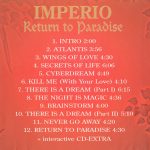 3. Imperio ‎– Return To Paradise, CD, Album, 8596985415424