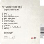 3. November 2nd ‎– Night Walk With Me, CD, Album