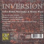 2. Erich Boboš Procházka & Marek Wolf ‎– Inversion, CD, Album, Digipak