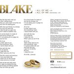 2. Blake – All Of Me, CD, Single