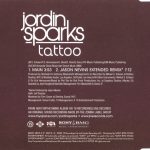 2. Jordin Sparks ‎– Tattoo, CD, Single