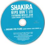 3. Shakira Featuring Wyclef Jean ‎– Hips Don’t Lie, CD, Single