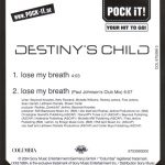 2. Destiny’s Child ‎– Lose My Breath