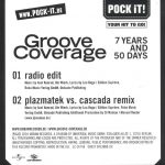 2. Groove Coverage ‎– 7 Years And 50 Days