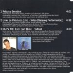 2. Ricky Martin Featuring Meja ‎– Private Emotion