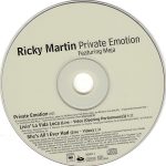 3. Ricky Martin Featuring Meja ‎– Private Emotion