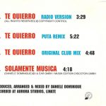 2. X-Cite ‎– Te Quierro (Puta Remix), CD, Single