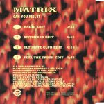 2. Matrix – Can You Feel It