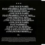 2. Swedish House Mafia Featuring Pharrell ‎– One (Your Name)