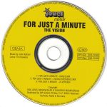 3. The Vision – For Just A Minute, CD, Single