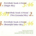 2. Jazzy James Feat. B. Nice ‎– Everybody Needs A Friend, CD, Single