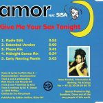 2. Amor Feat. Sisa – Give Me Your Sex Tonight, CD, Single