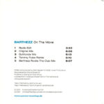 2. Barthezz ‎– On The Move, CD, Single
