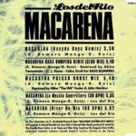 2. Los Del Rio ‎– Macarena, CD, Single