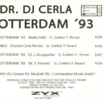 2. Dr. DJ Cerla – Rotterdam ’93, CD, Single