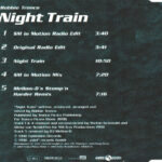 2. Robbie Tronco – Night Train, CD, Single