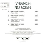 2. Valencia No Existe – Feel Your Loving, CD, Single