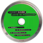 3. First Base – Love Is Paradise, CD, Single