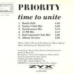 2. Priority – Time To Unite, CD, Single