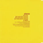 2. Wes – Alane (Todd Terry Remixes), CD, Single