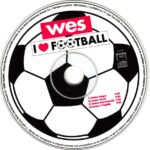 3. Wes – I Love Football, CD, Single